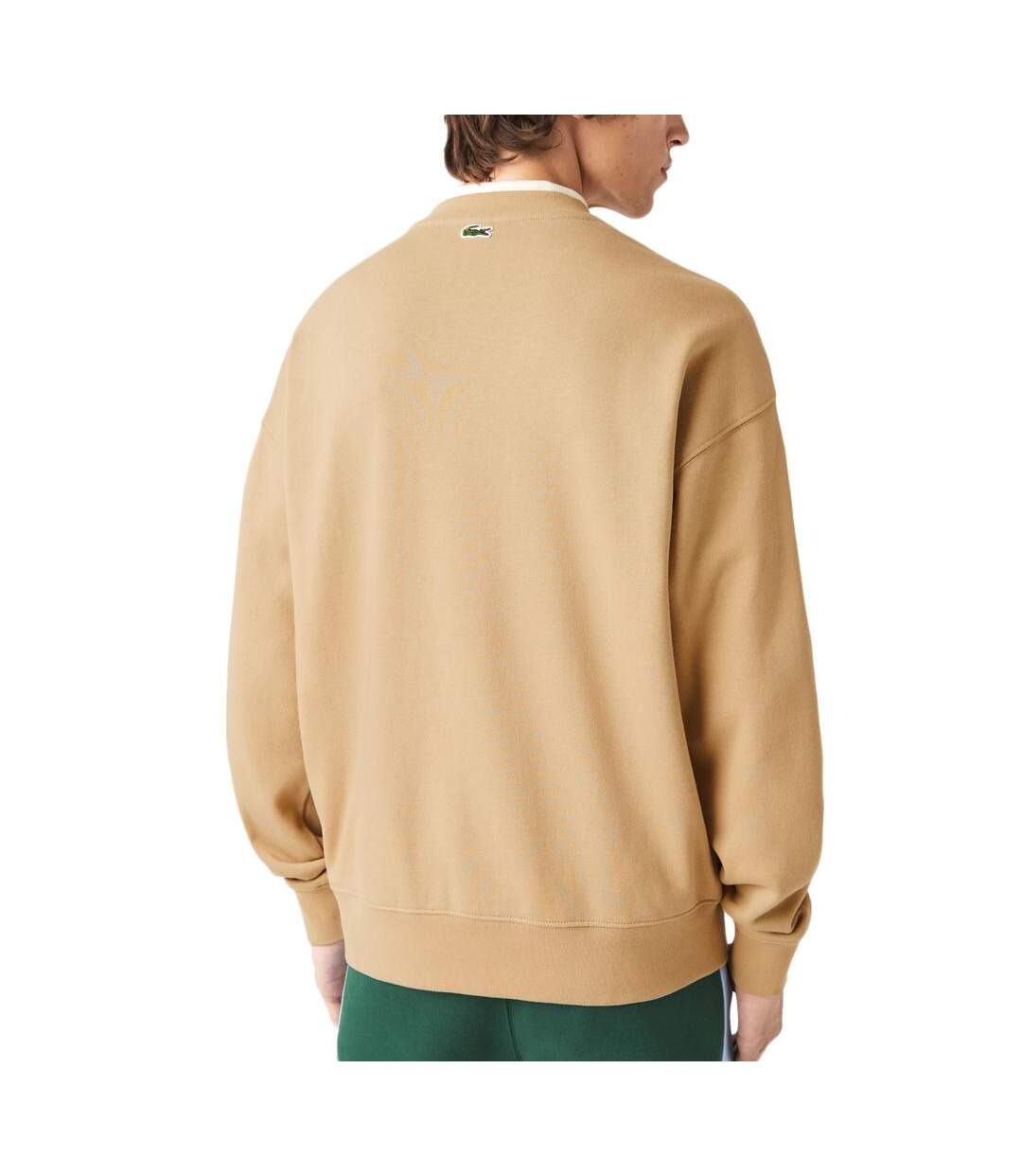 Sweat Beige Homme Lacoste Sweatshirt SH2524 - M