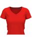 T-shirt Claire Femme Rouge Écarlate Stedman-2