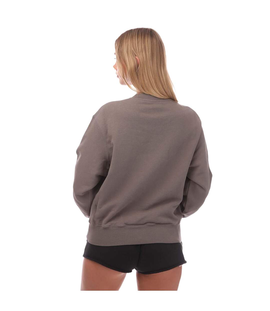Sweat Femme Gris Noir Heron Preston-2