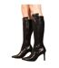 Bottes mi-mollet marta femme noir Where´s That From