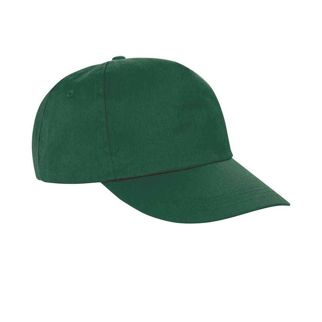 Casquette houston adulte vert bouteille Result Headwear-2