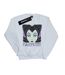 Disney Sweatshirt à tête courte Femme/Ladies Maleficent (Blanc) - UTBI12312-1