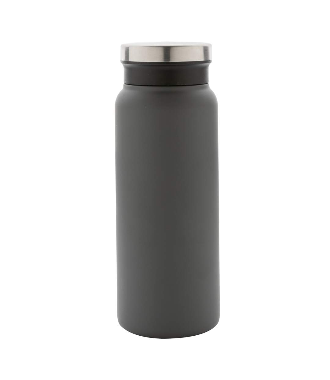 Recycled stainless steel 600ml thermal flask one size grey XD Collection-1