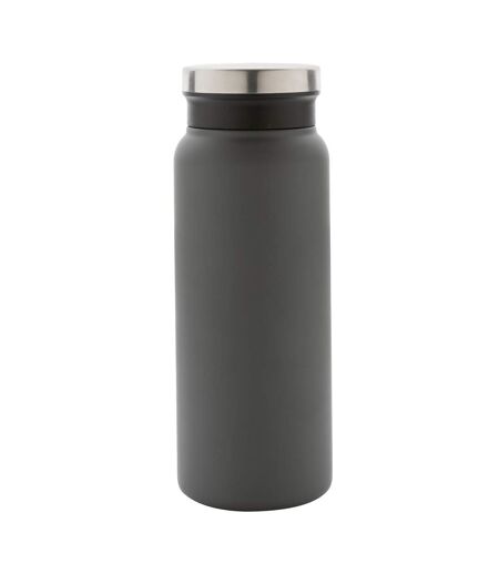 Recycled stainless steel 600ml thermal flask one size grey XD Collection