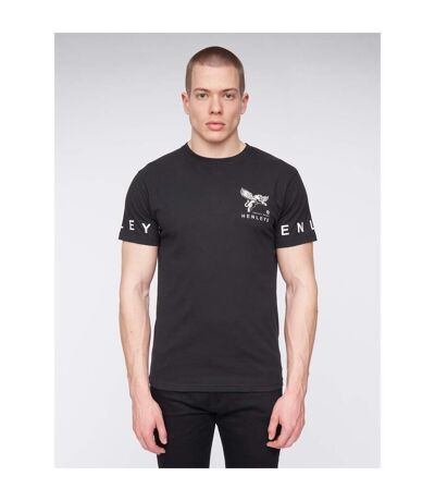 T-shirt homme noir Henleys Henleys