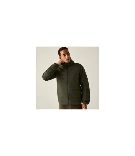 Mens Helfa Jacket Dark Khaki Regatta