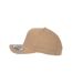 Casquette Ajustable Motif/style 6 Panneaux Beige Flexfit-3