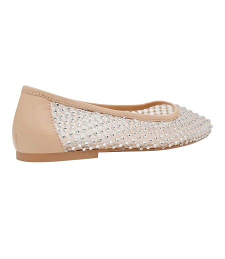 Ballerines Motif/style Embelli Auden Femme Marron Clair Steve Madden