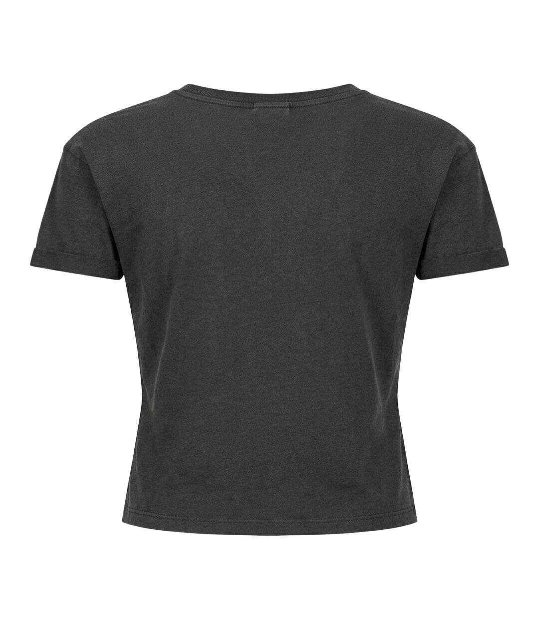 Womens/ladies Bat Tank My Chemical Romance Crop Top Charcoal Amplified-2