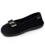 Isotoner Chaussons Ballerines femme microvelours semelle ergonomique soutien voûte plantaire-1