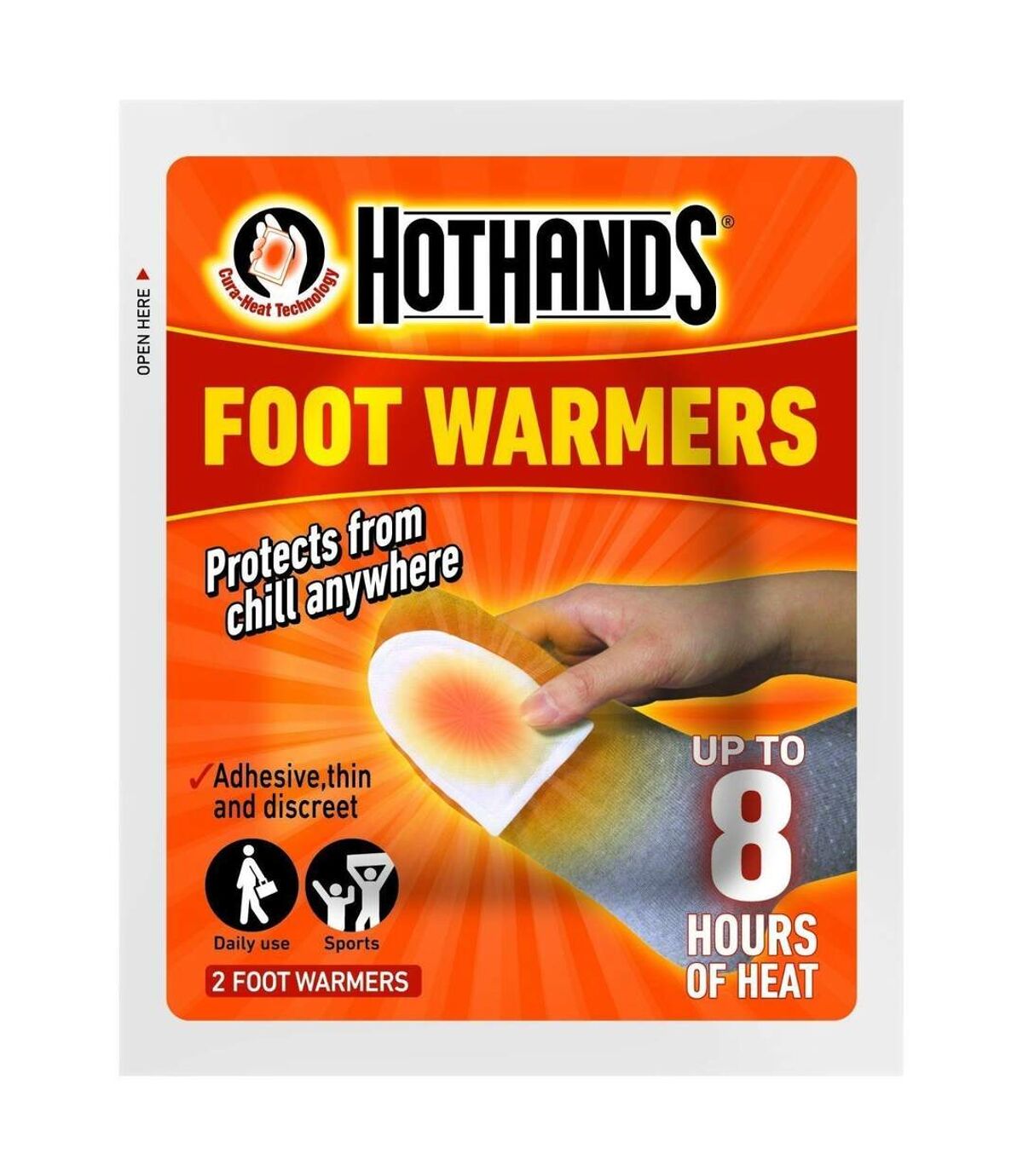HotHands Foot Warmers (Pack of 2) (White)