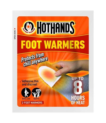 HotHands Foot Warmers (Pack of 2) (White)