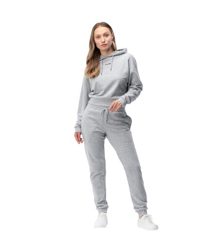 Pantalon De Jogging Style Logo Ichiro Femme Gris Clair Chiné Iguana