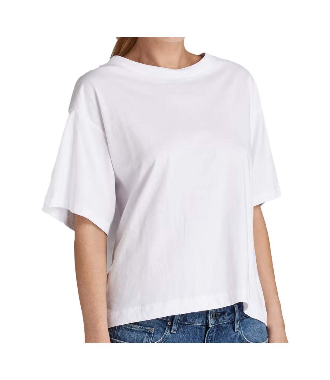 T-shirt Blanc Femme G-Star Raw D23357 - L-1