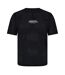 Mens Running Club  T-shirt Black Performance-1