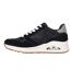 Baskets Uno Stand On Air Femme Noir Blanc Skechers-2