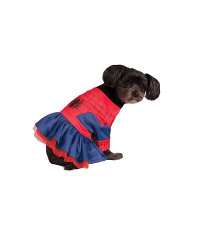 Marvel - Costume pour chiens SPIDER GIRL (Bleu / Rouge / Noir) (XS) - UTBN5770