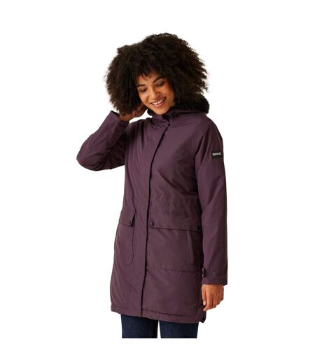 Parka sabinka femme prune sombre Regatta