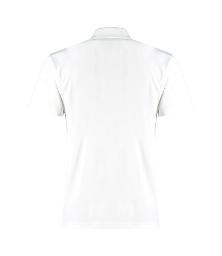 T-shirt polo hommes blanc Kustom Kit