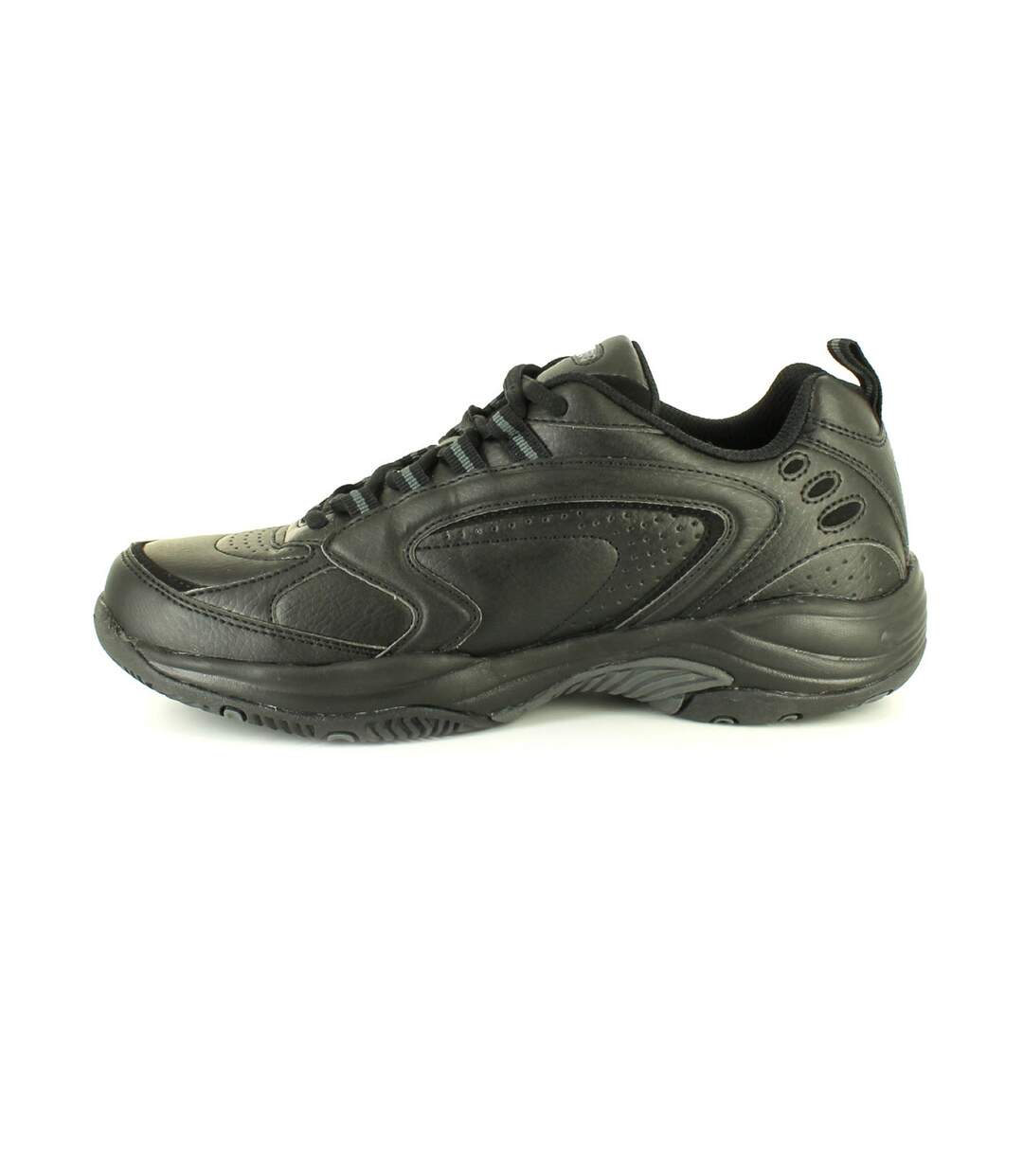 Hi-Tec Mens Blast Lite Lace Up Trainers (Black/Grey) - UTDF1159-2