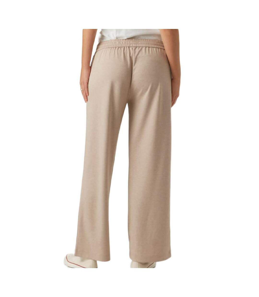Pantalon beige femme mamalicious malin-2