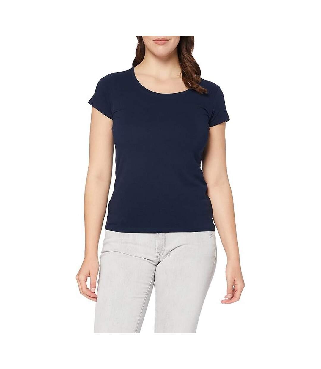 T-shirt Claire Femmes Bleu Stedman-1