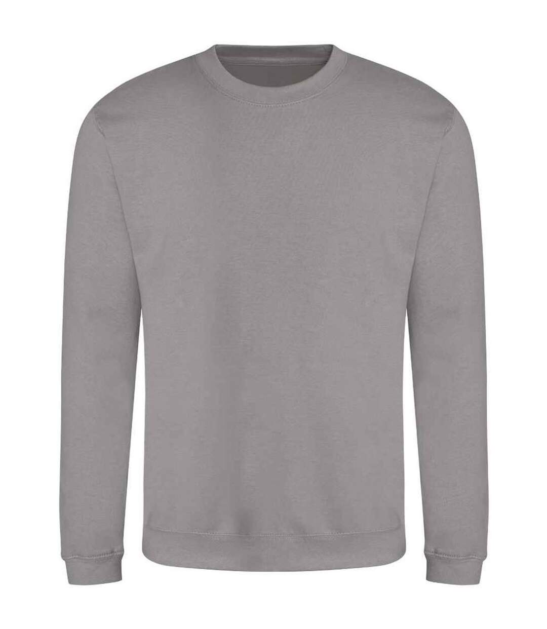 Sweat-shirt à col ras du cou pour hommes gris platine Awdis-1