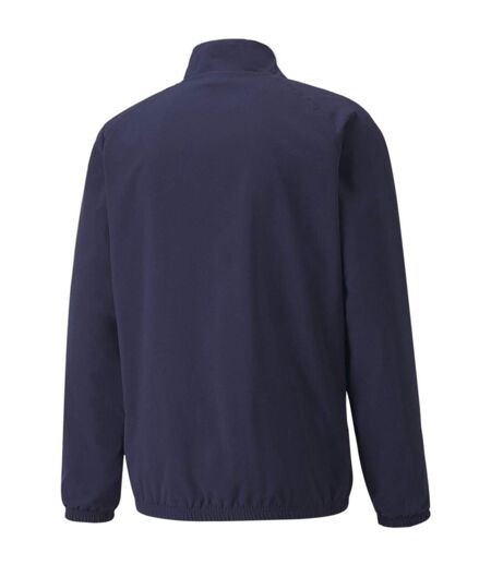 Mens Tracksuit Top Peacoat Blue White Puma