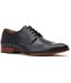 Chaussures brogues barbera excel homme noir Base London-1