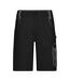 Short À Poches Strong Adulte Noir Carbone James And Nicholson-1