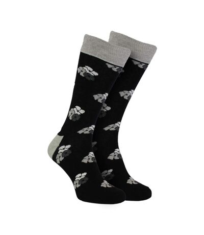 1 Pair Floral Mens Dress Socks | Classic Flower Socks