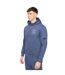 Mens Rayland Cotton Blend Hoodie Bleu Denim Duck And Cover-3