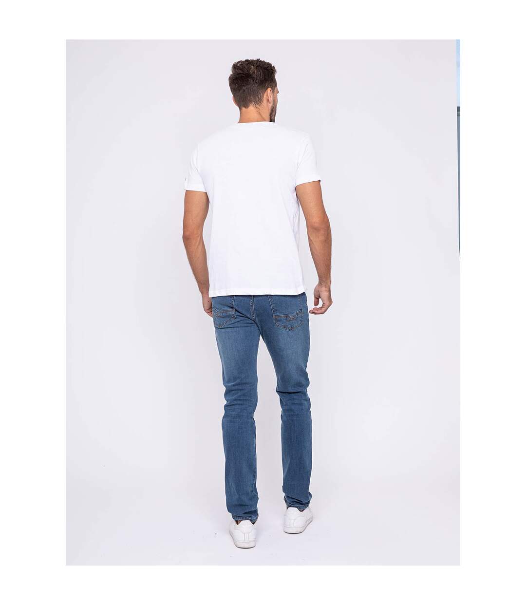 T-shirt col rond pur coton organique JOSH-2