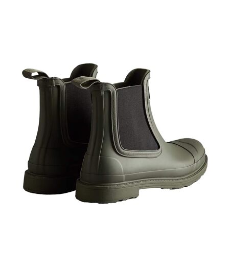 Bottines Chelsea Commando Homme Olive Foncée Hunter