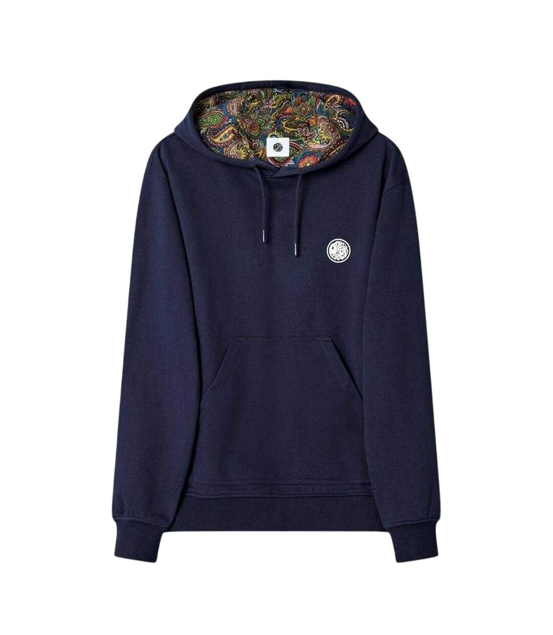 Mens Lounge Hoodie Navy Pretty Green-2