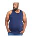 Duke Mens Fabio-1 Kingsize Muscle Vest (Navy) - UTDC171-3