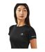T-shirt Motif/style Imprimé Au Dos Femme Noir Karrimor-4
