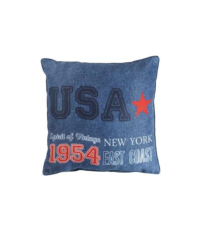 Coussin Déco East Coast 40x40cm Bleu
