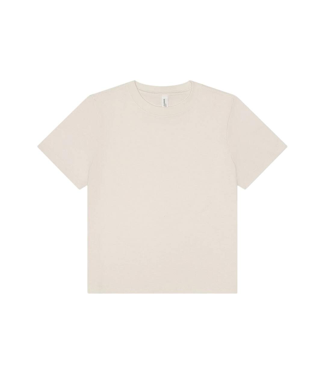 T-shirt Femme Vieux Blanc Bella + Canvas-1