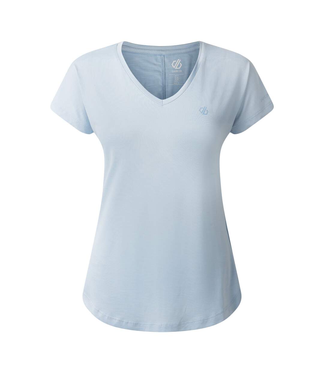 T-shirt de sport femme blanc ciel Dare 2B-1