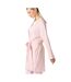Towel City Womens/Ladies Wrap Robe (Light Pink)