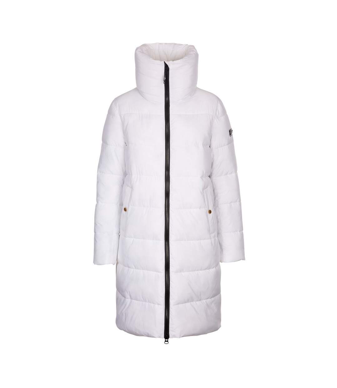 Womens/ladies Faith Padded Jacket White Trespass-2