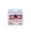 Lot de 5 Bougies d'Anniversaire Pirates Rouge & Noir-2