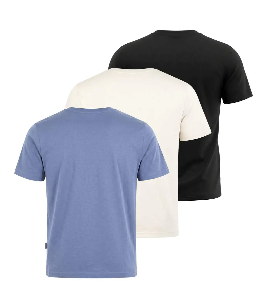 6 Pack Mens Cotton T-Shirts Short Sleeve Casual Logo Tops DENNO-2