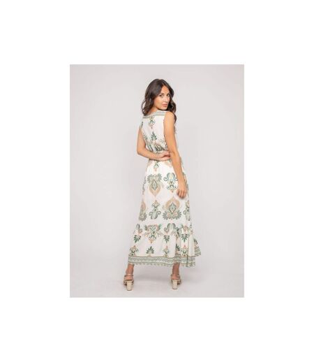 Robe sans manches motif cache-coeur ILDEMA - Dona X Lisa