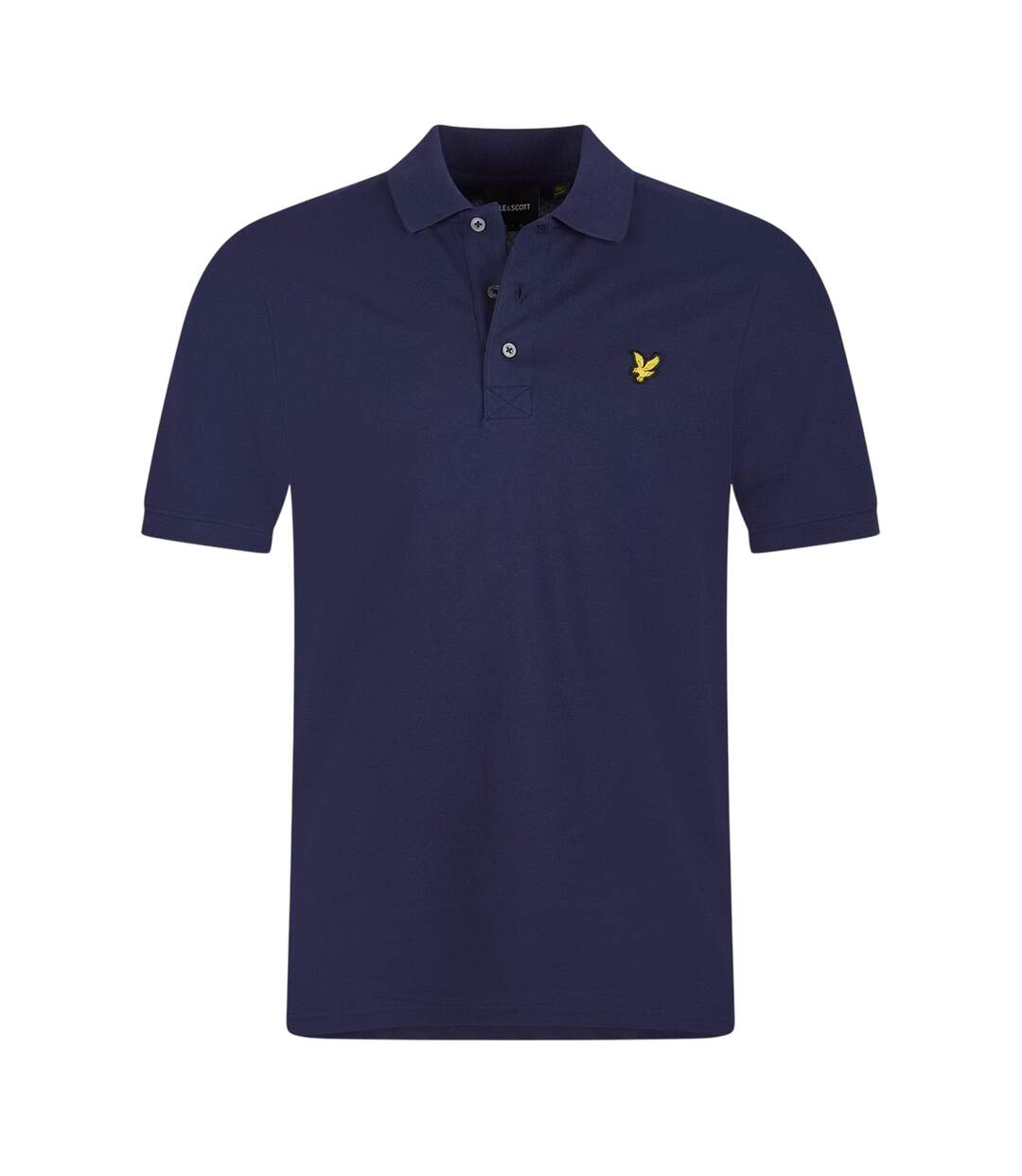 Polo Uni Manches Courtes En Coton Bio Homme Beige Gris Lyle & Scott-2
