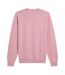 Mens Mullen Crew Neck Relaxed Fit Sweatshirt Pink Farah-2