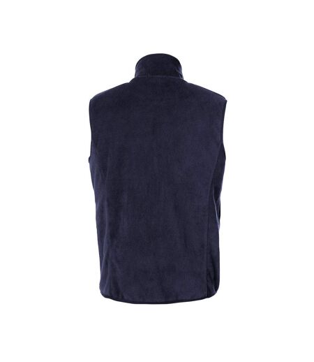 Unisex Adult Basic Polar Fleece Vest Top Dark Navy Clique