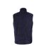 Unisex Adult Basic Polar Fleece Vest Top Dark Navy Clique-2