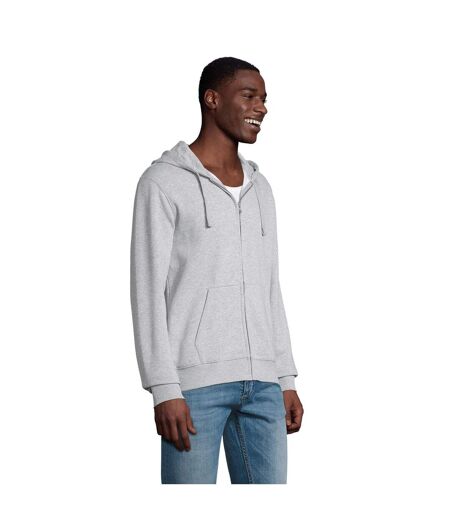 Sweat À Capuche Spike Homme Gris Chiné SOLS